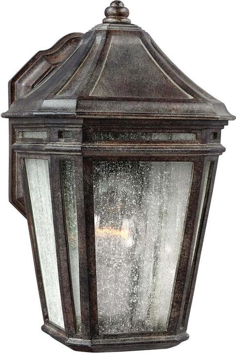 Produktbild Elstead Lighting Londontowne Aussen-Wandleuchte E27 Verwitterte Kastanie IP44 Anti-Meerwasser (E27, IP44)