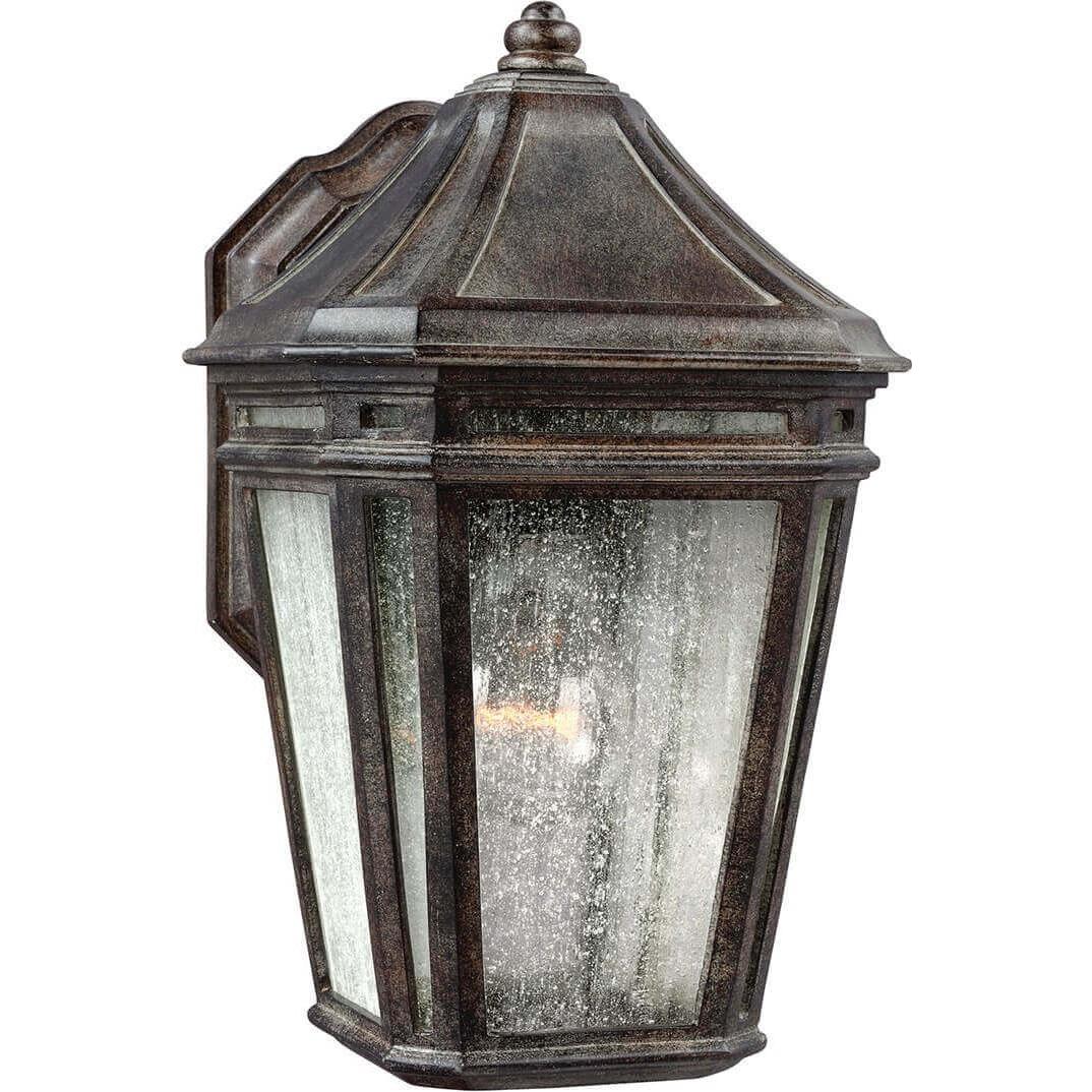 Elstead Lighting, Gartenbeleuchtung, Londontowne Aussen-Wandleuchte E27 Verwitterte Kastanie IP44 Anti-Meerwasser (E27, ...