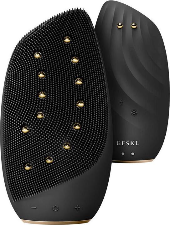 Actual product image Konjac Sponge Soniczna szczoteczka termiczna & lifting do twarzy 8w1 Geske z Aplikacją (szary)