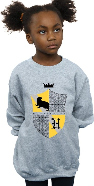 Image du produit - Sweat HUFFLEPUFF SHIELD - Fille (128)