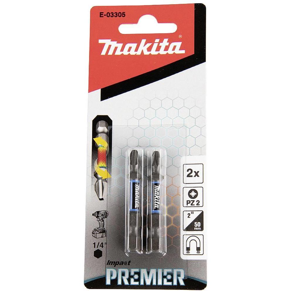Thumbnail - Makita, Bits, Torsion Bit PZ2-50 2Stk (50 mm)