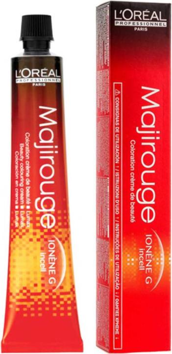 Actual product image L'Oréal Professionnel Majirouge Abs (6.66 dark blonde deep red)