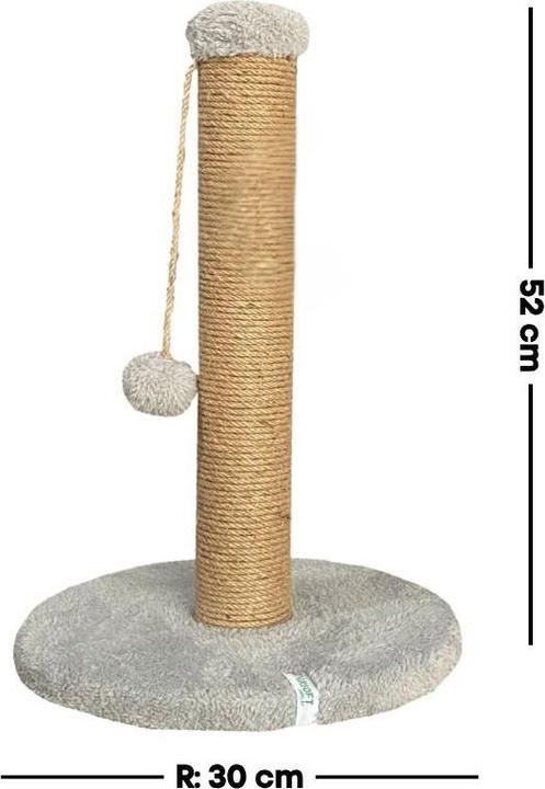 Immagine prodotto Paws & Whiskers Coris Cat Scratching Board (52 cm, Grigio)