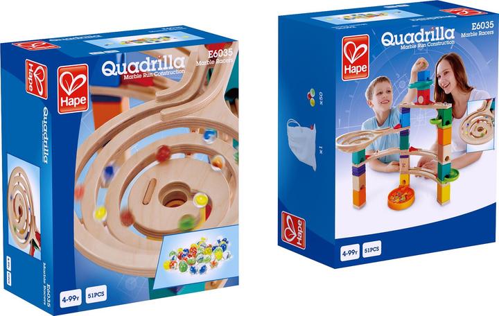 Produktbild Hape Quadrilla Murmel-Set
