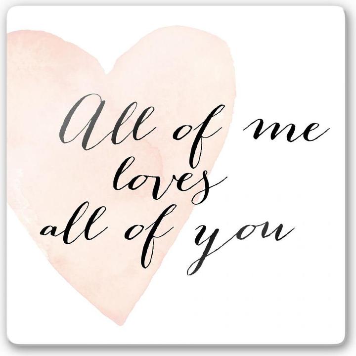 Image du produit Trenddeko Confetti & Cream - Tout de moi aime tout de toi (30 x 30 cm)