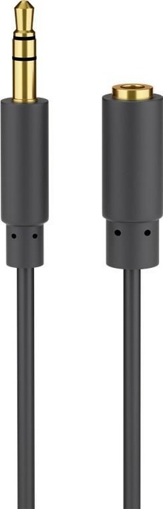 Immagine prodotto Goobay Jack da 3,5 mm - presa da 3,5 mm (1 m, Estensione)