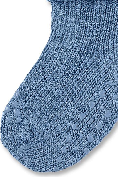 Actual product image Sterntaler Wool Anti-Slip Socks Medium Blue Size 18 (Single pack, 18)