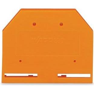 25x Wago Abschlussplatte, Elektronikzubehör + Gehäuse, Orange