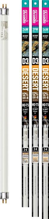 Actual product image Arcadia Terrarium lamp Lumenize Pro T5 Desert D3+ 12% UVB, 39 watts (UVB, UVA)