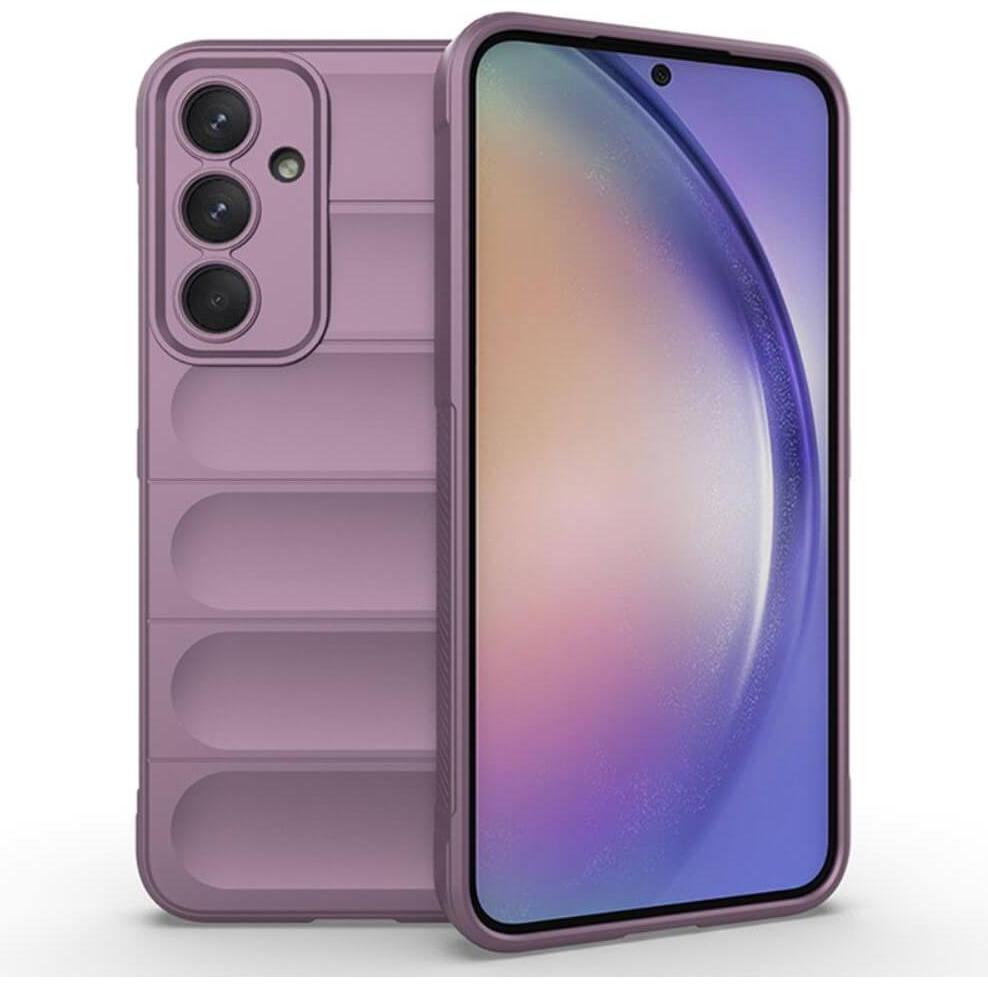 Cover-Discount Galaxy A35 - Rugged Protective Cover violett (Samsung Galaxy A35), Smartphone Hülle, Violett