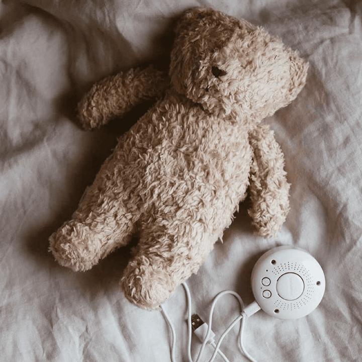 Productafbeelding Moonie The organic Humming Bear with Lamp Cappuccino