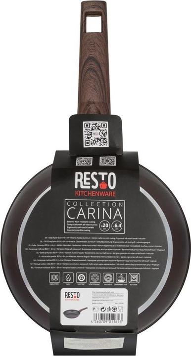Produktbild Resto FRYPAN D20 H6.4CM/93160 (20 cm, Bratpfanne, Aluminium)
