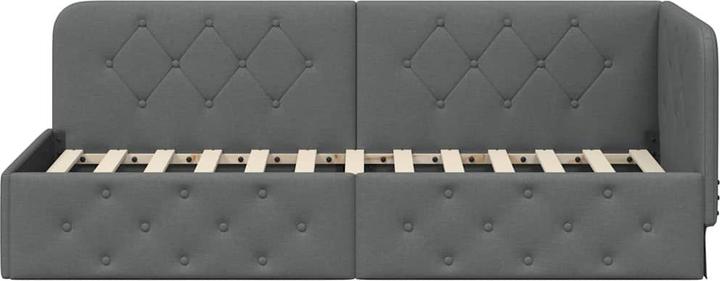 Image du produit vidaXL Eckbettgestell (80 x 200 cm)