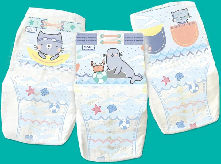 Actual product image Pampers Splashers (Size 4, Size 5, Pack, 11 pcs.)