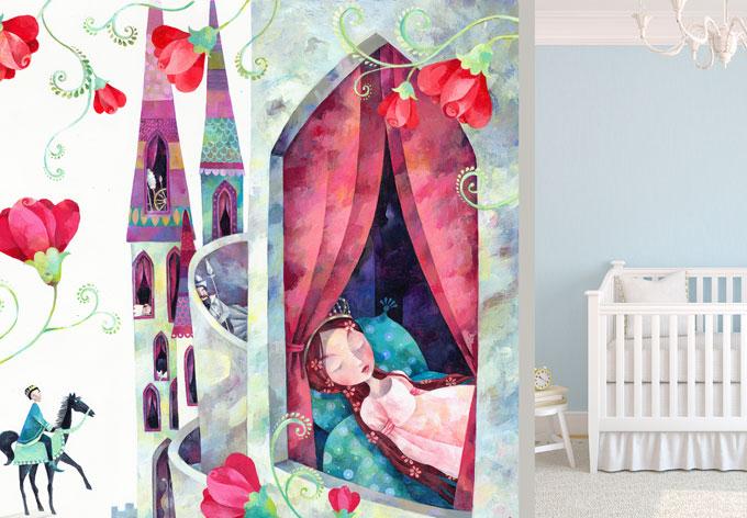 Image du produit Trenddeko Blanz - La Belle au bois dormant (288 x 300 cm)