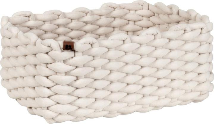 Produktbild Bigso BASKET Aufbewahrungskorb Weiss M (25 cm)