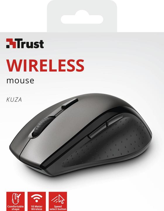 Productafbeelding Trust Kuza muis voor rechtshandigen