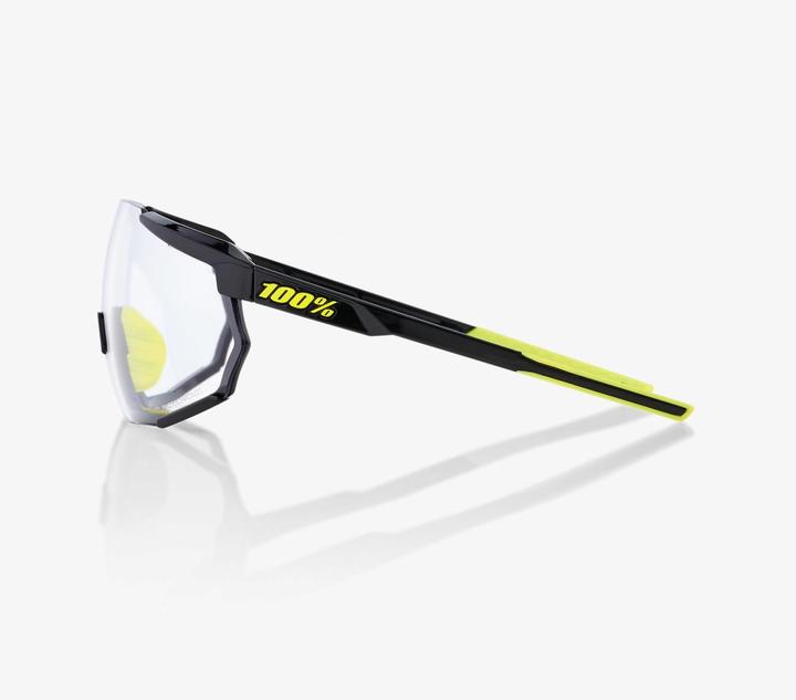 Produktbild 100% Racetrap 3.0 Gloss Black (Schwarz, Photochrome, Transparent)