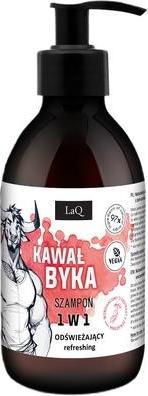 LaQ Odświeżający szampon do włosów Kawał Byka 300ml (300 ml, Liquid shampoo)