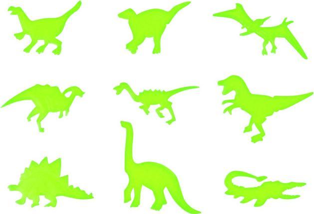 Actual product image Besttoy - Wandsticker Dinosaurier Glow in the dark