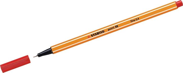 Produktbild STABILO point 88 Fineliner (Rot, 10 x)
