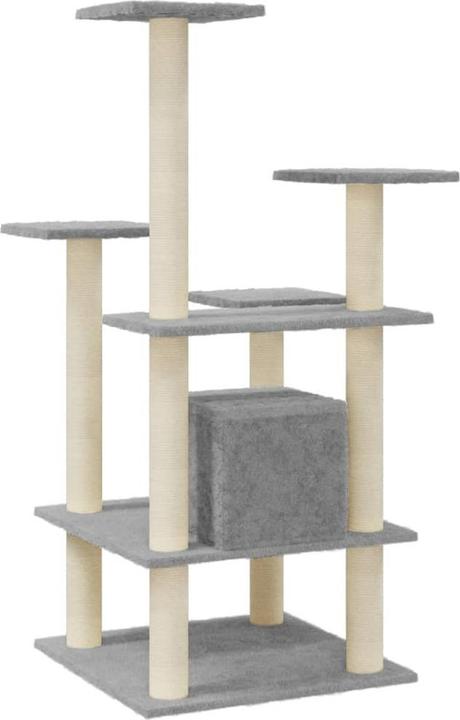 Image du produit vidaXL Katzenbaum (110 cm, Gris clair)