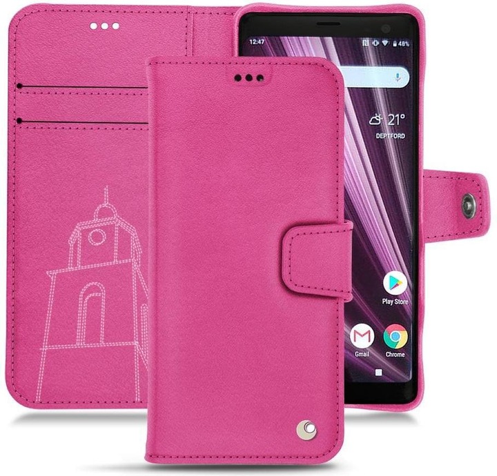 Noreve Lederschutzhülle Wallet (Sony Xperia XZ3)