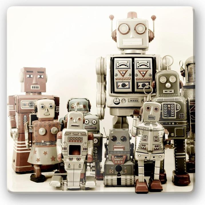 Immagine prodotto Trenddeko Montaggio dei robot (30 x 30 cm)