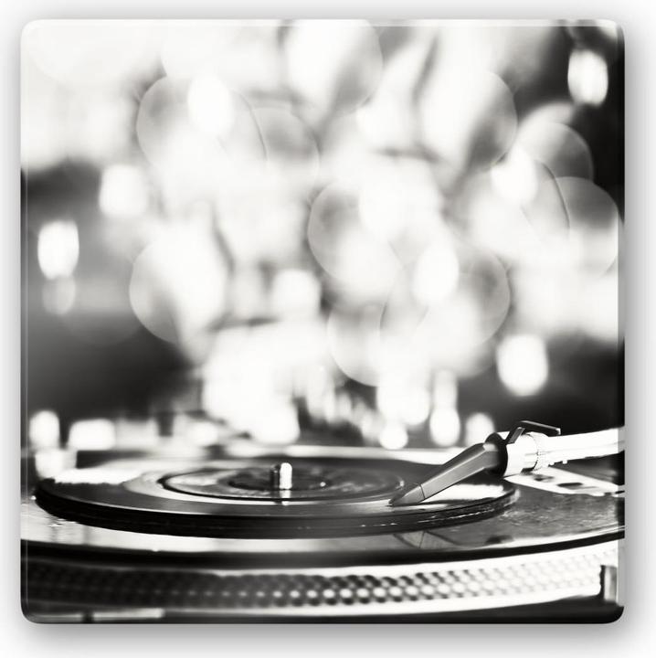 Immagine prodotto Trenddeko Disco in vinile su giradischi (30 x 30 cm)