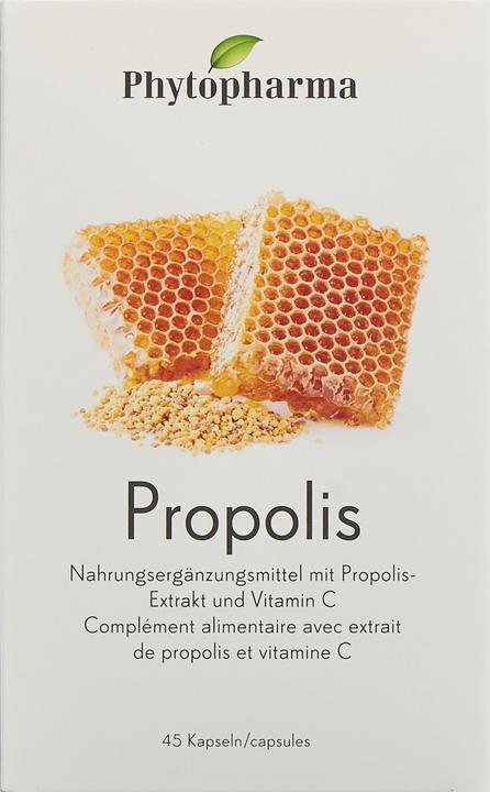 Produktbild Phytopharma Propolis (45 Stück, Kapseln, 46 g)