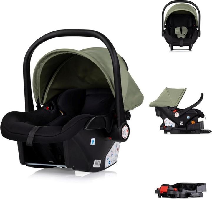 Chipolino Set Babyschale Isofix Basis (Babyschale, ECE R129/i-Size Norm)