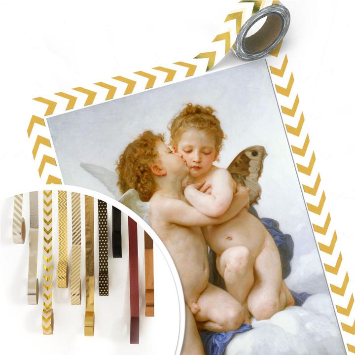 Immagine prodotto Trenddeko Bouguereau - Il primo bacio (70 x 100 cm)