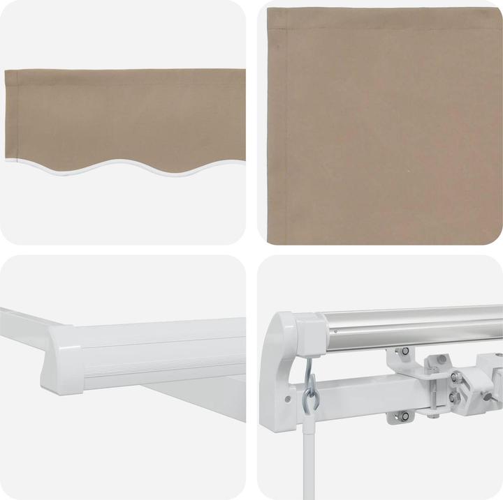 Actual product image vidaXL Retractable awning (3 m)