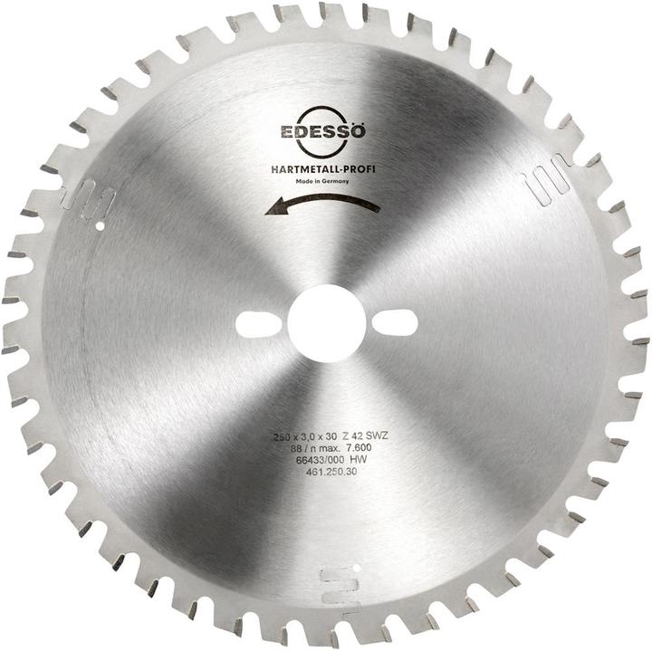 Productafbeelding Magni Edessö 46125030 Hardmetalen cirkelzaagblad Precision-Super WZ 2 KNL HW, Z=42 SWZ, 250 x 3,0/2,0 x