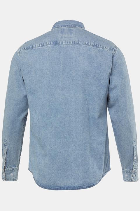 Immagine prodotto JP1880 JP 1880 Denim-Hemd, Langarm, Buttondown-Kragen, Modern Basic Fit (5XL)