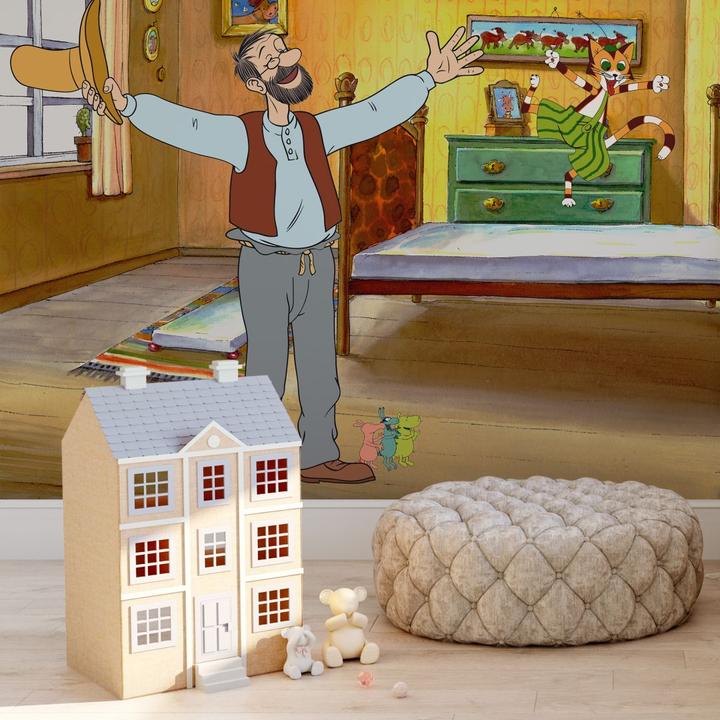 Actual product image Pettersson und Findus Pettersson & Findus - Jumping in the air (432 x 300 cm)