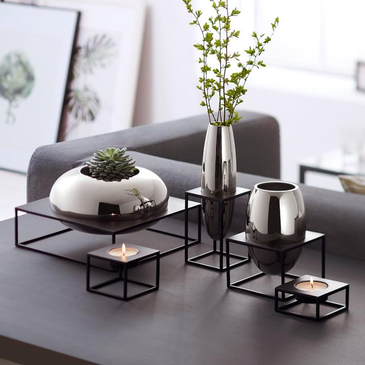 Productafbeelding Philippi Solero Vaas in Voet, L (1 x, 14 x 14 x 21 cm)