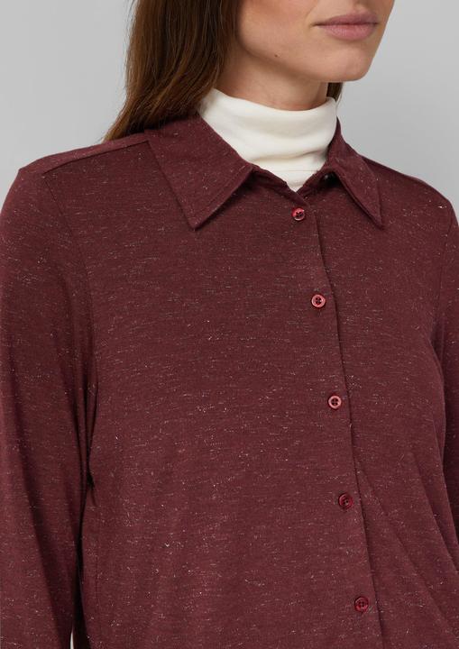 Produktbild s.Oliver T-Shirt Jerseybluse mit Glitzergarn (48)