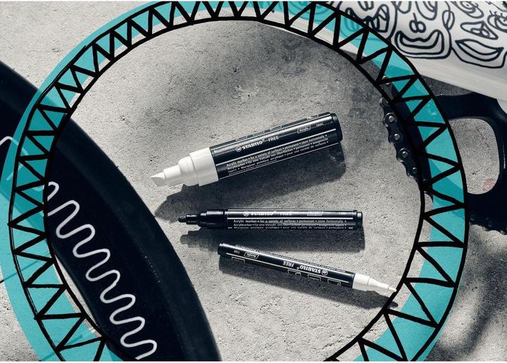 Image du produit STABILO Marqueurs acryliques FREE Acrylic étui carton 3 pièces (3x)