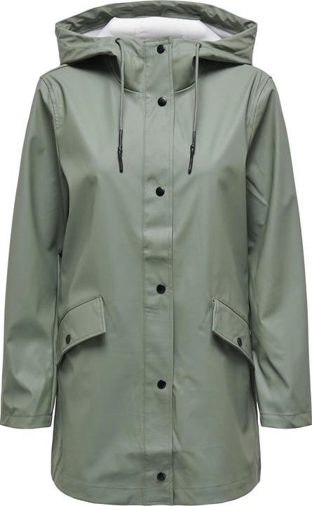 Only Einfarbiger Regenjacke Regenmantel