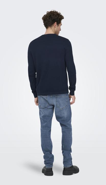 Produktbild Only & Sons Onsmalik Reg 12 Pinaple Crew Knit (XL)