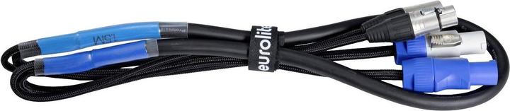 Actual product image Eurolite Combo cable DMX P-Con/3 Pin XLR 1.5m (1.50 m)