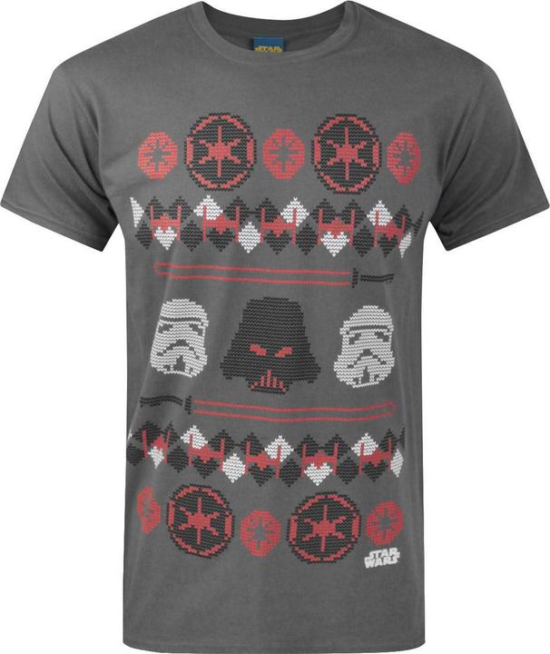 Produktbild Star Wars Darth Vader Fair Isle Christmas TShirt (XL)
