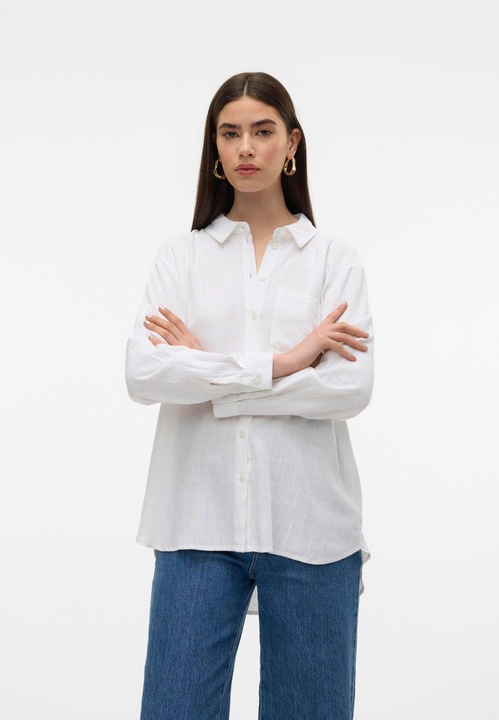 Immagine prodotto Vero Moda Vestibilità regolare Collo a camicia Polsini con bottone Camicia Camicia Camicia Camicia (XS)