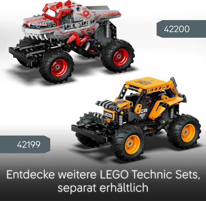 Produktbild LEGO Monster Jam ThunderROARus (42200, LEGO Technic)