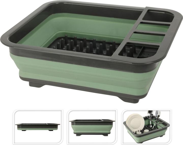 Actual product image Redcliffs Dish Rack Foldable Green