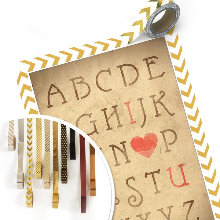 Image du produit Trenddeko Alphabet de l'amour (60 x 90 cm)