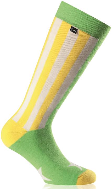 Actual product image Rohner American ski socks, colour 228 yellow-green, size 42-44 (42 - 44)