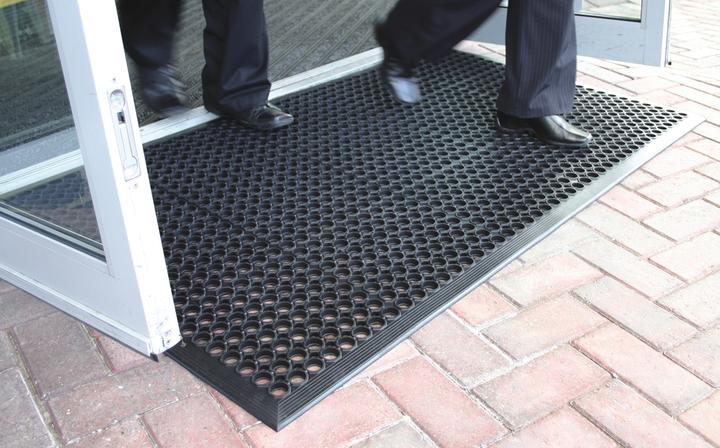 Produktbild kaiserkraft Bodenmatte, gelocht (150 x 90 cm)