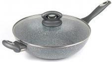 Produktbild Salter BW02772G2MOR Marblestone Wok 28cm Grey (Aluminium, 28 x 10 cm)